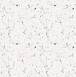 Star constellation seamless black white vector pattern