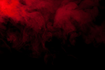 red smoke on black for wallpapers and backgrounds