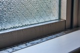 Fototapeta  - Condensation on the sash window frame