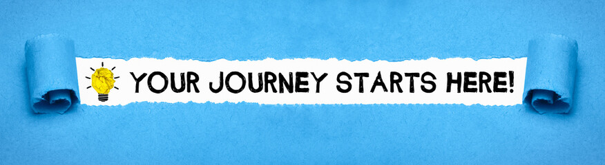 your journey starts here!