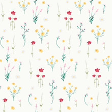 Floral Patterned Background