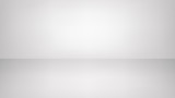 Fototapeta Do przedpokoju - Vector white grey abstract background empty room with spotlight effect