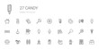 candy icons set