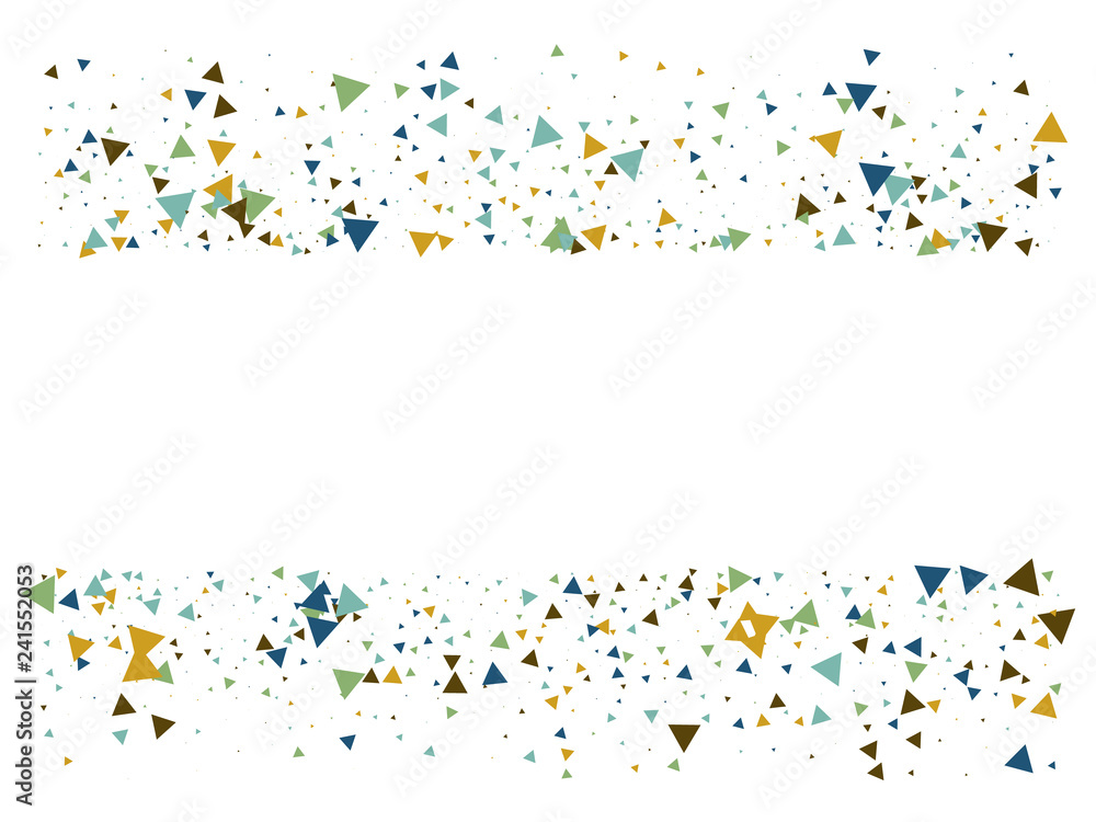 Blast Glass Shatter Memphis Vector Frame. Triangle Fragmentation ...