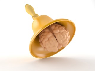 Sticker - Brain inside handbell