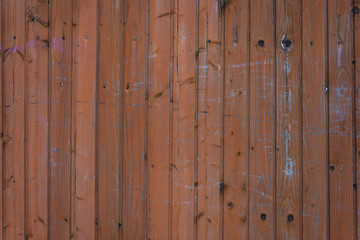 The texture of the wooden fence