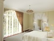 © vadim_fl - bedroom, interior visualization, 3D illustration