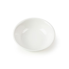 Wall Mural - White Ceramic Bowl isolated on white background