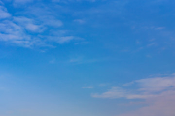 Wall Mural -  Blue backdrop in the air.