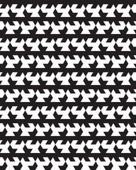 Poster - Trendy design with geometric shapes. Seamless  monochrome   patterns. Design for packaging, print, covers, cards, wrapping, fabric, paper, interior etc