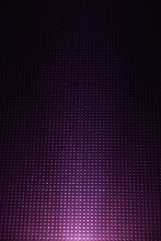 White Light On A Purple Checkered Background
