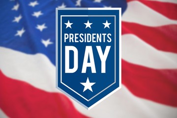 Poster - Composite image of presidents day icon