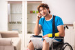 © Elnur - Injured man recovering from his injury