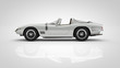 © Mathias Weil - rare classic targa roadster car with cutout path