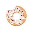 © Andre - Donut icon on white background for graphic and web design, Modern simple vector sign. Internet concept. Trendy symbol for website design web button or mobile app