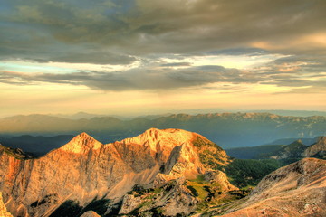 Wall Mural - Slovenian magnificent Alps