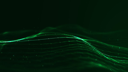 Technology plexus network concept.