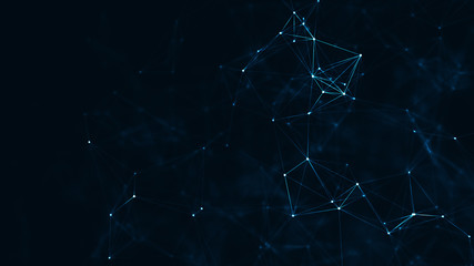 Technology plexus network concept.
