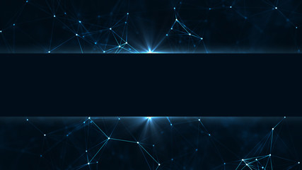 technology plexus network concept.