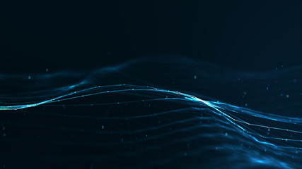 technology plexus network concept.