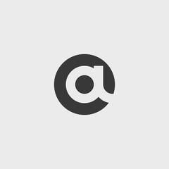Aufkleber - Vector letter icon. Logo for your design.