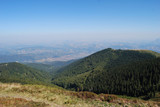 Fototapeta Na ścianę - View from Kom peak in Stara Planina, Berkovitsa, Bulgaria