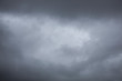Cloudscape background of overcast cumulus clouds