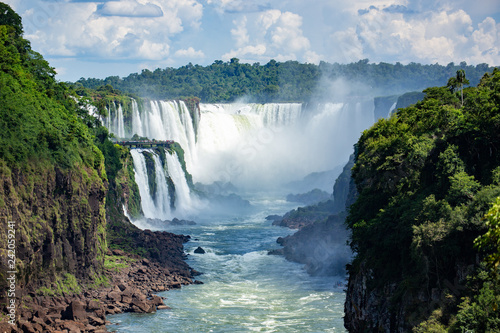 Plakat wodospad Iguazu