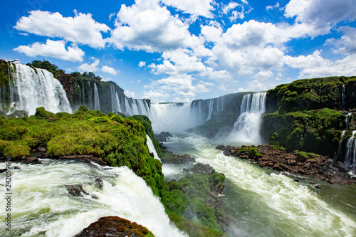 Plakat wodospad Iguazu