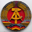 DDR east germany emblem hammer and circle