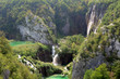 Plitvice Lakes National Park in Croatia with a large waterfall 2.