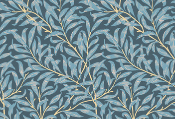 Wall Mural - Willow Bough by William Morris (1834-1896). Original from the MET Museum. Digitally enhanced by rawpixel.