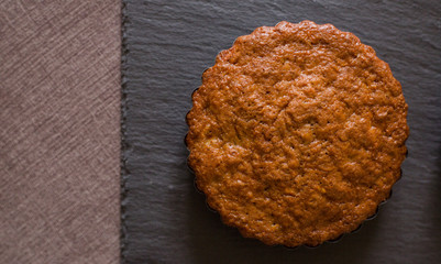 homemade tasty cooked cakes on table