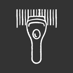 Sticker - Barcode scanning chalk icon