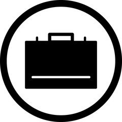 Wall Mural - Vector Briefcase Icon