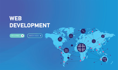 Web development whole world
