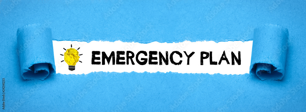 Emergency Plan - obrazy, fototapety, plakaty 