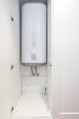 Wall Mural - Electric Boiler (wall water heater) in bathroom