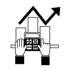 Sticker - business chart report