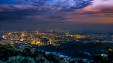 Chiang Mai City Scape,On The Top Of Doi Suthep Thailand - Image