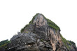 Leinwandbild Motiv mountain cliff rock on white background phi phi island Thailand