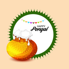 Canvas Print - Happy Pongal.