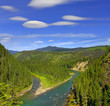 The Murray River, Monkman Provincial Park, Northern Rockies, British Columbia, Canada