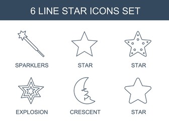 Poster - star icons