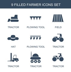 Poster - farmer icons