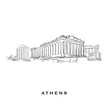 Athens Greece famous architecture
