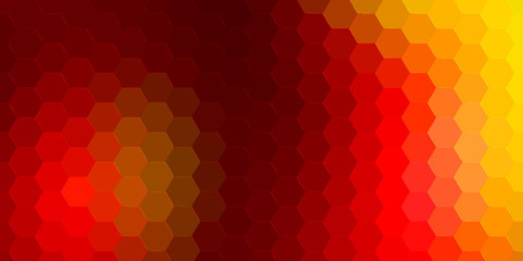 Wall Mural - Abstract hexagonal background. Vector geometric background with hexagons and gradient effect. Bright color vector background illustration.