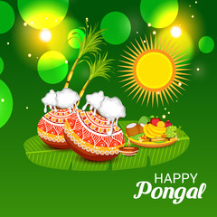 Canvas Print - Happy Pongal.