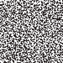 seamless abstract black and white monochrome background . digital pixel noise pattern