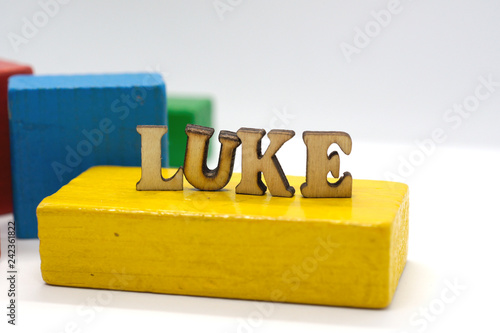 Fotografie, Obraz beliebter junge amerikanisch vorname luke